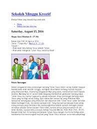 We did not find results for: Sekolah Minggu Kreatif