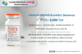 โรงพยาบาลธนบุรี ได้ทำการเปิดให้มีการ ลงทะเบียนฉีดวัคซีน ทางเลือก ในยี่ห้อ moderna คาดจะได้รับในเดือน ต.ค. Kgfso 6ymrclem