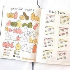 Mood And Habit Trackers For October And You Know What This Means November Are Coming Soon Bujo Bujoideas