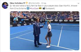 В поединке 1/4 финала украинка одолела камилу джорджи из. Australian Open U Eliny Svitolinoj Poyavilsya Novyj Bojfrend Gael Monfis