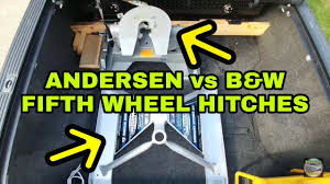 We have now placed twitpic in an archived state. Andersen Aluminum Vs B W Companion Fifth Wheel Hitches Youtube