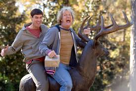 Jim carrey and jeff daniels ride a zamboni and reveal the second most annoying sound in the world in the dumb and dumber to international trailer. Dumb And Dumber To Carrey And Daniels Strike Again The New York Times