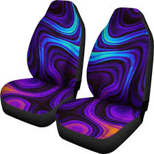 Dark Psychedelic Trippy Print Universal Fit Car Seat Covers Fit Car Carseat Cover Seat Covers