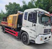 USED 24M 2015YEAR DONGFENG TRUCK EURO 4 CHASSIS CONCRETE PUMP
