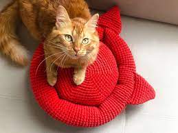 minik dostlarinizi orgu esyalar ile buyutun orgu kedi yataklari hem sik hem de saglikli kolayca orebileceginiz bu o kedi evcil hayvan aksesuarlari kopek yatagi
