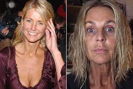 She is a female celebrity. Ulrika Jonsson 51 Reveals Her Real Face As She Dishes On Insulting Menopause Mirror Online