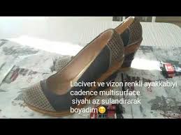 Cadence Ile Ayakkabi Boyama Youtube