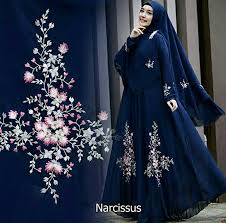 Gamis modern model baju kain sifon modern. 25 Model Gamis Sifon Ceruti Terbaru 2020 Yang Sedang Ngetren