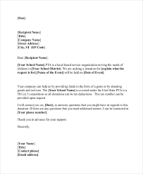 By signing this tax clearance application, i consent to the release of such general status information by the division of taxation. Free 9 Sample Donation Letters In Pdf Ms Word