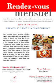 Other sites of banque de france. Rendez Vous Mensuel French Cuisine Indian Cuisine Alliance Francaise Of Madras