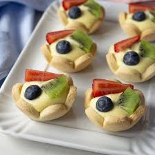 Tartellette Alla Frutta Fatto In Casa Da Benedetta Rossi Ricetta Ricette Cibi E Bevande Crostatine Di Frutta