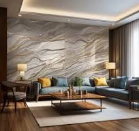 White Leather Wall Panels - Stylish 3D Home Decor Solutions