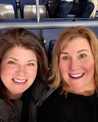 It's a fabulous Friday night for a Toronto Maple Leafs game! 💙 #goleafsgo  #leafsnation #leafsforever #besties
