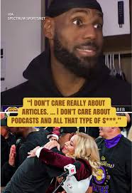 Lebron James Stare Down