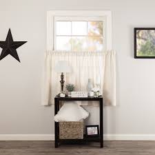We have everything you need to coordinate your dream kitchen in any style & color. Antique White Farmhouse Kitchen Curtains Burlap Chocolate Rod Pocket Cotton Cotton Burlap Solid Color 36x36 Tier Pair Walmart Com Walmart Com