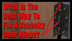 But there are super simple solutions to get rid of that squeak or creak. What Is The Best Way To Fix A Squeaky Door Hinge