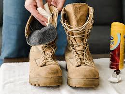 Household cleaners for fabric sneakers. How To Clean Suede Combat Boots