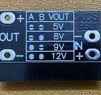 How do I change the Voltage on this board? it does not have ...