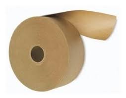 1 Rollo De Cinta Engomada Para Empaque De Papel Kraft 48x65 Mercado Libre