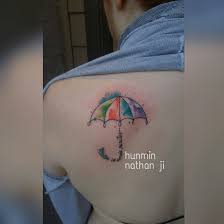 Watercolor tattoo umbrella watercolor tattoo. Watercolor Umbrella Pnw Tattoo Umbrella Tattoo Abstract Tattoo