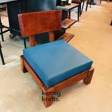 Low Height Sitting Rama Chair Best For Hukka Reading Books Balconies Made Out Of Solid Wood Seasoned For 20 Days I Furniture Resort Furniture Cafe Furniture