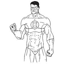 Coloring pages for green lantern (superheroes) tons of free drawings to color. Top 10 Green Lantern Coloring Pages For Toddlers