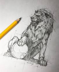 I'm back and along with my return i bring another animal tutorial. 20 Easy Lion Drawing Step By Pencil How To Draw Lion Do It Before Me