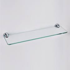 Tablette Murale Verre Et Chrome Roll Parement Mural Tablette Murale Et Tablette En Verre