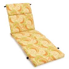Generous fabric ties for each version of this chaise lounge cushion. Blazing Needles Barclay Terrace Honey Paisley Standard Patio Chair Cushion For Chaise Lounge In The Patio Furniture Cushions Department At Lowes Com