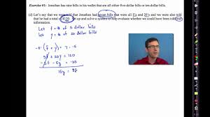 Unit 5 test algebra 1 draft. Common Core Algebra I Unit 5 Lesson 5 Modeling With Systems Of Equations Youtube