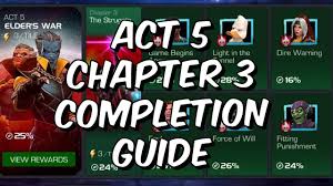 Act 5 Chapter 3 Completion Guide - Easiest Paths, Tips & Tricks - Marvel  Contest Of Champions - YouTube