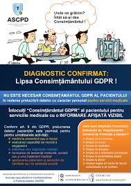 Prin acest acord îmi exprim în mod expres consimțământul neviciat la prelucrarea datelor cu caracter personal, care sunt oferite de către mine, în scopul evaluării prelucrarea ulterioară a acestor date poate fi efectuată numai în condițiile prevăzute de legea nr.133 din 08.07.2011 privind. Campania EliminaÈ›i ConsimÈ›Äƒmantul Gdpr In Domeniul Medical 2018 Asociatia Specialistilor In Confidentialitate Si Protectia Datelor Ascpd