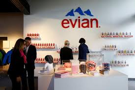 pin op evian