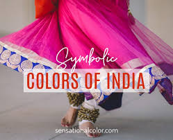 symbolic colors of india essence of culture sensational color