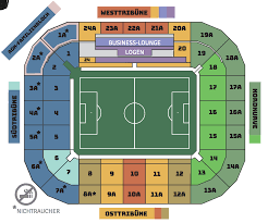 Bis zu 12.463 sitzplätze bei bestuhlter arena, bis zu 15.500 plätze bei unbestuhlter arena: Borussia Park Monchengladbach Fansicht Dein Blick Aufs Spielfeld