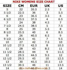 Nike Womens Shoes Size Chart Kulturevulture Co Uk