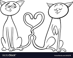 Free printable cartoon coloring pages in vector format, easy to print from any device and automatically fit any paper size. Cat Love Coloring Pages Coloring Pages Name Engineer