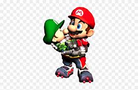 Hours of fun await you by coloring a free drawing cartoons luigi. Striker Mario Baby Luigi By Babyluigionfire Mario Free Transparent Png Clipart Images Download