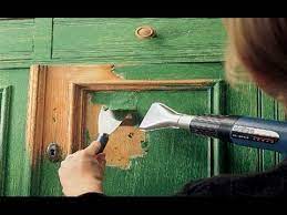 How To Paint Stripping With Hot Air Gun Heat Gun Youtube