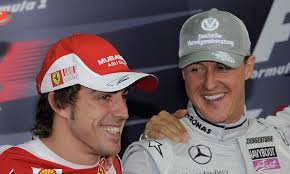 Fernando Alonso says Michael Schumacher is his biggest threat