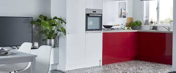 Nous vous remboursons 2x la différence ! Cuisine Stevia Rouge Brillant Brico Depot