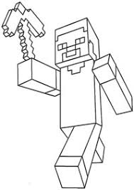 Minecraft Ausmalbilder Steve Ausmalbilder Fr Kinder