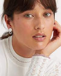 Choose from 22 oliver bonas promo codes this may 2021. Oliver Bonas Anatola Textured Double Disc Silver Drop Earrings In Metallic Lyst