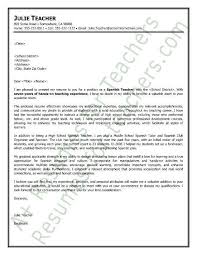 Preschool Teacher Cover Letter Cover Letter For Resume Teacher Cover Letter Example Cover Letter Teacher