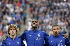 1 Year On Path From World Cup Summit Brings France Stars To Crossroads France National Football Team World Cup France Players
