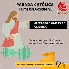 A música católica popular é um estilo musical de cunho religioso que vem ganhando força desde o concílio vaticano ii. Podcast Catolico Parada Catolica Internacional Musicas Catolicas Internacionais 22 08 2020 By Radio Construtiva
