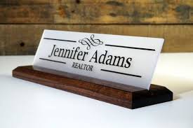 Graduation Gift New Job Gift Wood Desk Nameplate 10 X 2 5 Etsy Personalized Desk Name Plate Desk Name Plates Desk Sign