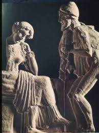 Odysseus Disguised As A Beggar And Penelope Roman Sculpture 1st Century Ad Odyssee In Art Roman Sculpture Trojan War Ancient Greece