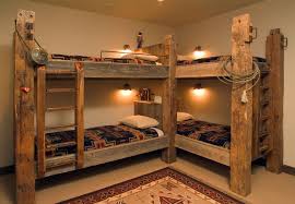 18 creative solutions for decorating child s room for more kids rustic bunk beds bunk bed rooms bunk beds with stairs