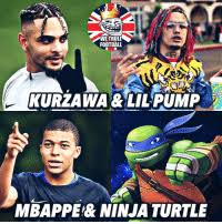 Teenage mutant ninja turtles (2014). Wetroll Football Kurzawa Lilpump Mbappe Ninja Turtle Can You Name More Footballer Lookalikes Football Meme On Me Me